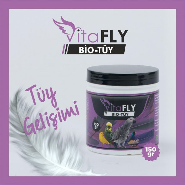 Fly Vet Vitafly Bio-Tüy 150GR Biotin Içerikli Tüy Gelişimi ürün görseli 1