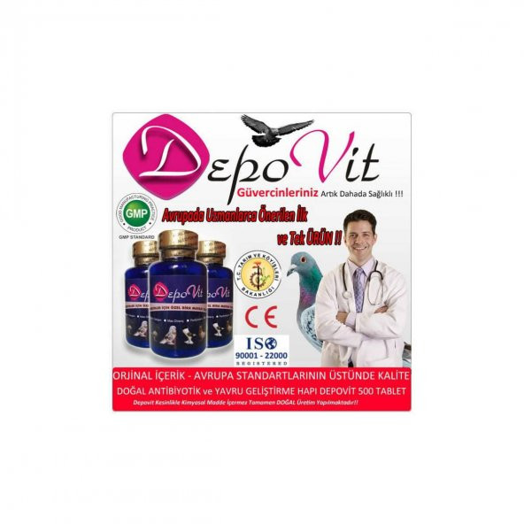 DEPOVİT 3KUTU-YENİ URETİM TARİHLİ-ÜCRETSİZ KARGO ürün görseli 1