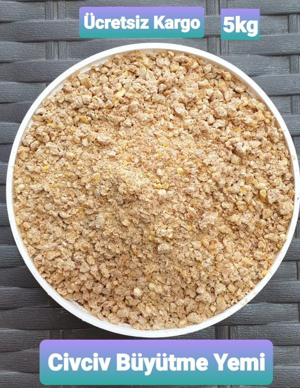 CİVCİV BÜYÜTME YEMİ -5KG ürün görseli 1