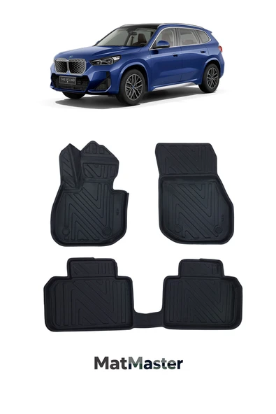 MatMaster Bmw iX1 2024 Model 5d Premium Ekstra Havuzlu Paspas ürün görseli 1