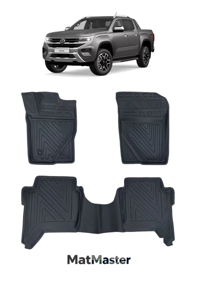 MatMaster Volkswagen Amarok 2026 Model 5d Premium Ekstra Havuzlu Paspas ürün görseli 1