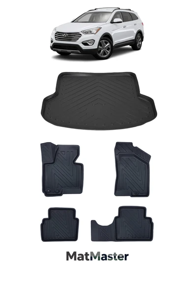 MatMaster Hyundai ix-35 2010 Model 5D Premium Ekstra Havuzlu Paspas Ve Bagaj Havuzu Set ürün görseli 1