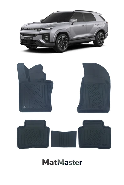 MatMaster Ssangyong Actyon 2024 Model 5d Premium Ekstra Havuzlu Paspas ürün görseli 1