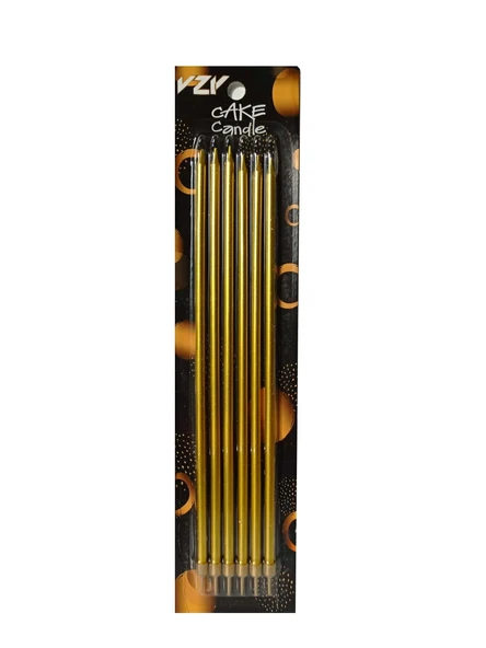 Gold Ekstra Uzun Pasta Mumu 25 cm ürün görseli 1
