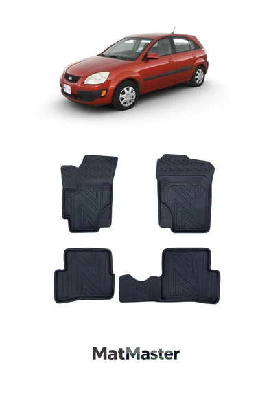MatMaster Kia Rio 2005 Model 5D Ekstra Havuzlu Paspas ürün görseli 1