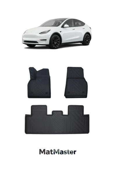 MatMaster Tesla Model Y 2021 Model 5D Ekstra Havuzlu Paspas ürün görseli 1