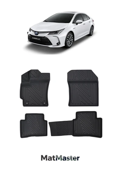 MatMaster Toyota Corolla 2026 Model 5D Ekstra Havuzlu Paspas ürün görseli 1