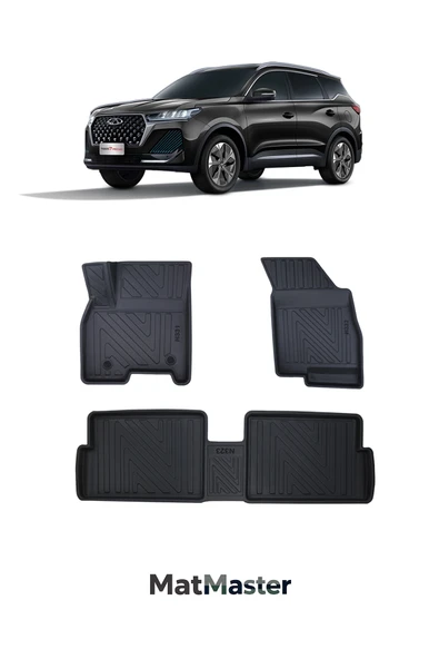 MatMaster Chery Tiggo 7 Pro Max 2024 Model 5D Ekstra Havuzlu Paspas ürün görseli 1