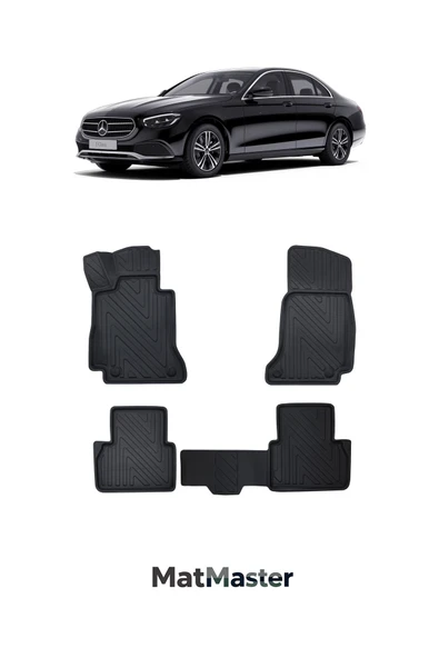 MatMaster Mercedes E Serisi W213 2020 Model 5D Ekstra Havuzlu Paspas ürün görseli 1