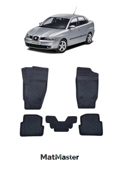 MatMaster Seat Cordoba 2007 Model 5D Ekstra Havuzlu Paspas ürün görseli 1