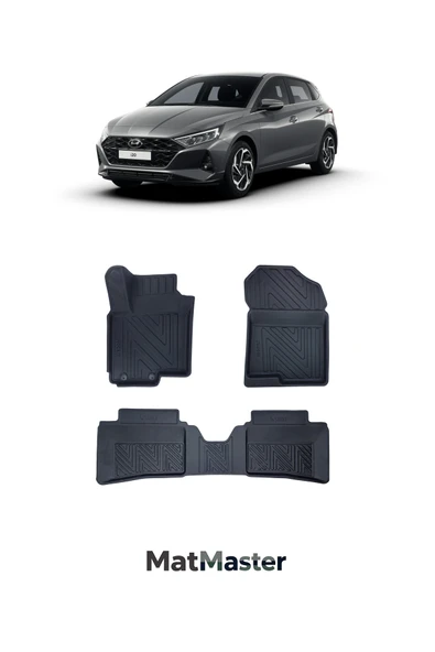 MatMaster Hyundai i20 2026 Model 5D Ekstra Havuzlu Paspas ürün görseli 1