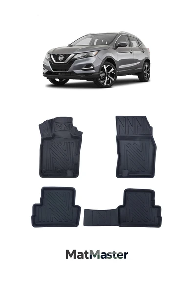MatMaster Nissan Qashqai 2015 Model 5D Ekstra Havuzlu Paspas ürün görseli 1