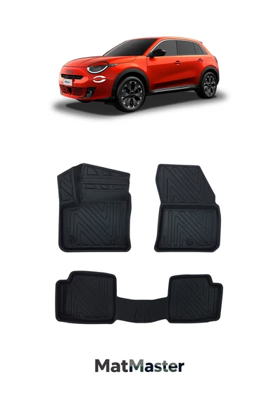 MatMaster Fiat 600 Elektrikli 2023 Model 5D Ekstra Havuzlu Paspas ürün görseli 1