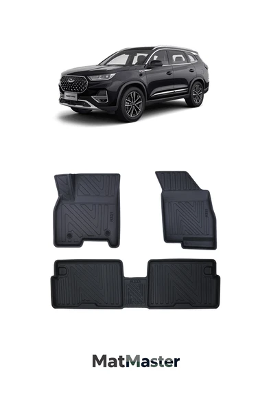 MatMaster Chery Tiggo 8 Pro 2025 Model 5D Ekstra Havuzlu Paspas ürün görseli 1