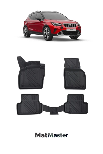 MatMaster Seat Arona 2022 Model 5D Ekstra Havuzlu Paspas ürün görseli 1