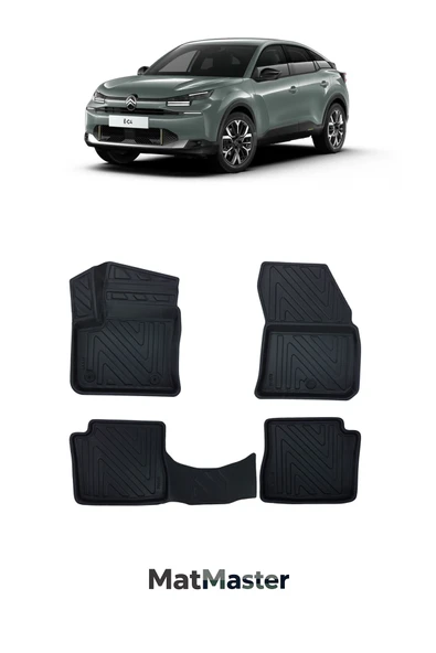 MatMaster Citroen C4 Elektrikli 2026 Model 5D Ekstra Havuzlu Paspas ürün görseli 1