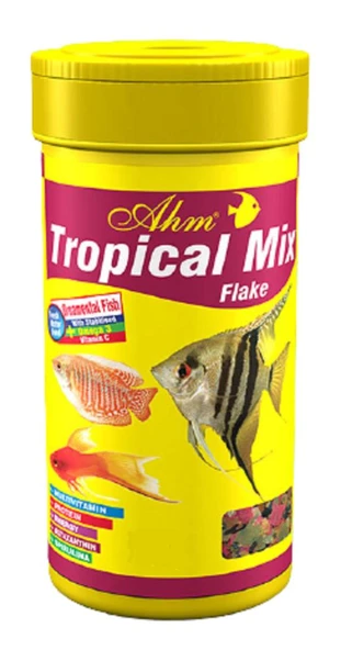 Ahm Tropical Mix Flake Food Balık Yemi 100 ml ürün görseli 1