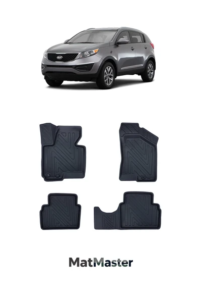 MatMaster Kia Sportage 2015 Model 5D Ekstra Havuzlu Paspas ürün görseli 1