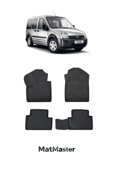 MatMaster Ford Connect 2008 Model 5D Ekstra Havuzlu Paspas ürün görseli 1