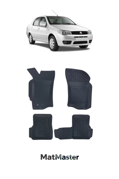 MatMaster Fiat Albea 2011 Model 5D Ekstra Havuzlu Paspas ürün görseli 1