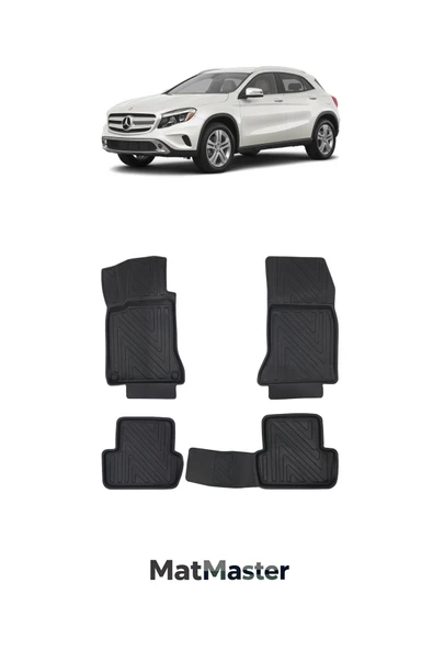 MatMaster Mercedes GLA 2018 Model 5D Ekstra Havuzlu Paspas ürün görseli 1