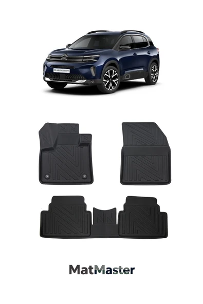 MatMaster Citroen C5 Aircross 2020 Model 5D Ekstra Havuzlu Paspas ürün görseli 1