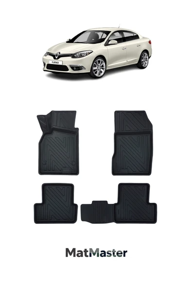 MatMaster Renault Fluence 2011 Model 5D Ekstra Havuzlu Paspas ürün görseli 1