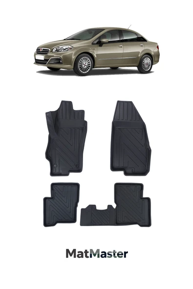 MatMaster Fiat Linea 2017 Model 5D Ekstra Havuzlu Paspas ürün görseli 1