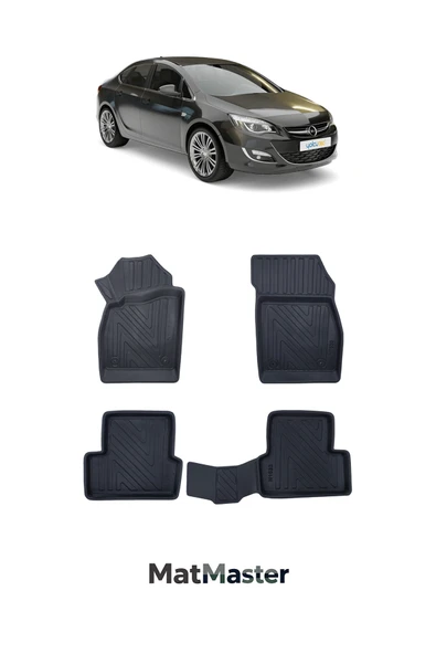 MatMaster Opel Astra J 2012 Model 5D Ekstra Havuzlu Paspas ürün görseli 1