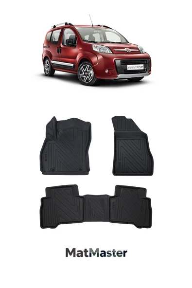 MatMaster Fiat Fiorino 2008 Model 5D Ekstra Havuzlu Paspas ürün görseli 1