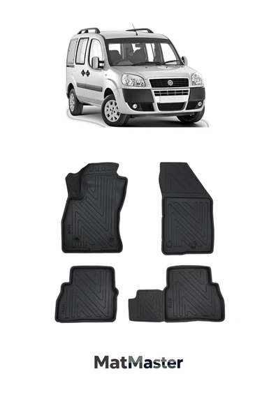 MatMaster Fiat Doblo 2011 Model 5D Ekstra Havuzlu Paspas ürün görseli 1