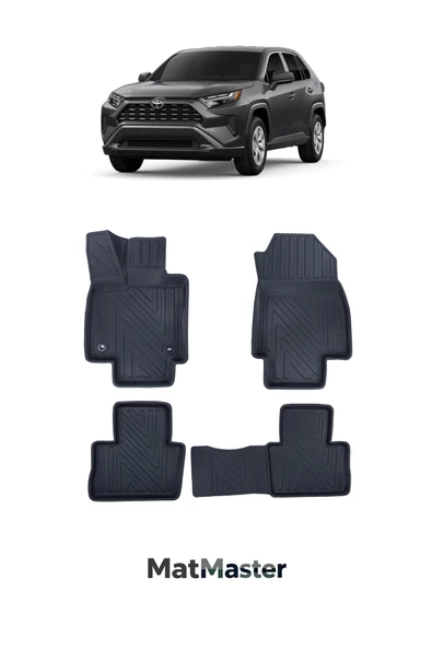 MatMaster Toyota Rav 4 2023 Model 5D Ekstra Havuzlu Paspas ürün görseli 1