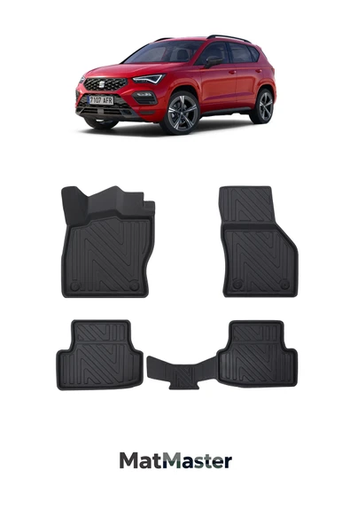 MatMaster Seat Ateca 2017 Model 5D Ekstra Havuzlu Paspas ürün görseli 1