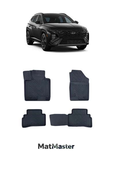 MatMaster Hyundai Tucson 2023 Model 5D Ekstra Havuzlu Paspas ürün görseli 1