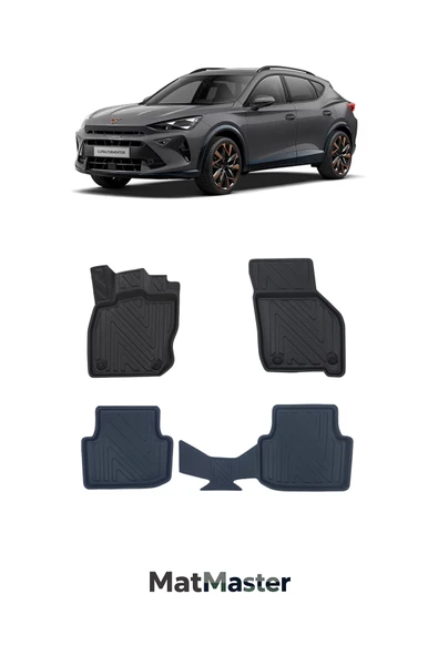 MatMaster Cupra Formentor 2025 Model 5D Ekstra Havuzlu Paspas ürün görseli 1