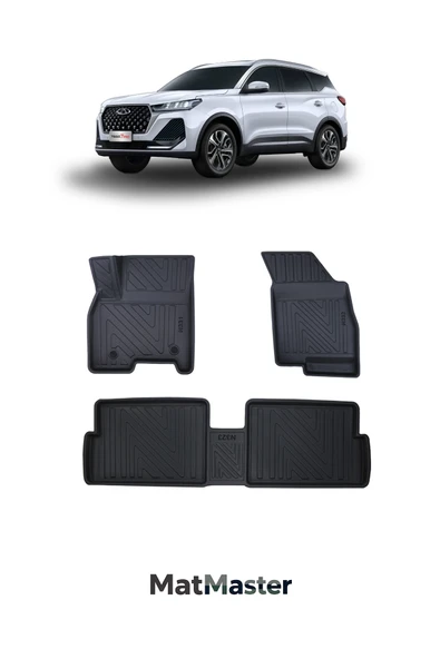 MatMaster Chery Tiggo 7 Pro 2022 Model 5D Ekstra Havuzlu Paspas ürün görseli 1