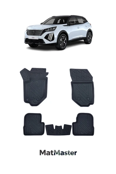 MatMaster Peugeot 2008 2020 Model 5D Ekstra Havuzlu Paspas ürün görseli 1