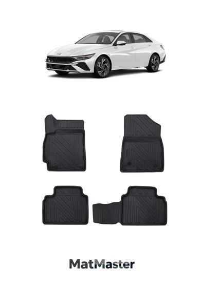 MatMaster Hyundai Elantra 2026 Model 5D Ekstra Havuzlu Paspas ürün görseli 1