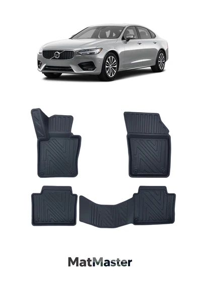 MatMaster Volvo S90 2022 Model Model 5D Ekstra Havuzlu Paspas ürün görseli 1