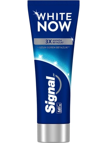 Signal White Now Beyazlatıcı Diş Macunu 75 ml – 3 Kat Anında ve Uzun Süreli Beyazlık, Ferah Nane Aromalı ürün görseli 1