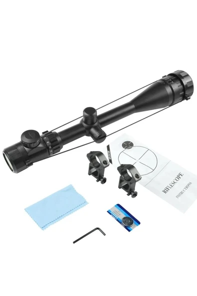 Spike 6-24x50 Aoe Tfek Dürbünü Çift Işık Kırmızı Yeşil Kaynaklı Zoomlu ürün görseli 1