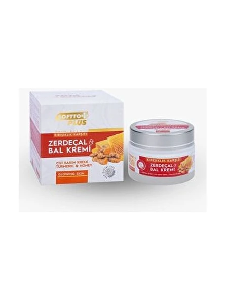 Softto Plus Zerdeçal & Bal Kremi Kırışıklık Karşıtı Etki Tüm Cilt Tipleri İçin 50 ml ürün görseli 1