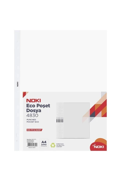 Noki Poşet Dosya Eco 300'lü Paket ürün görseli 1