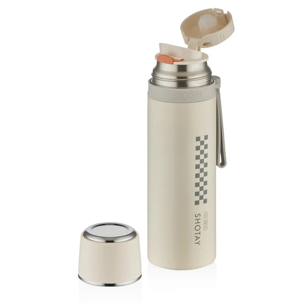 Shotay Termos Matara 520 Ml. Beyaz ST-8158 - Resim 2