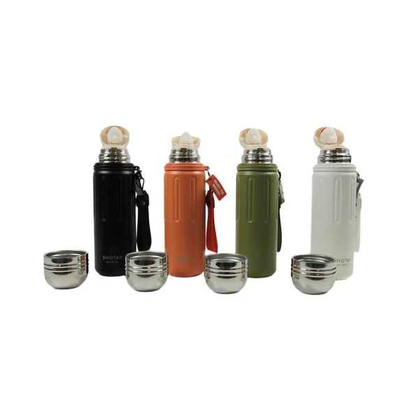 Shotay Termos Matara 620Ml. Yeşil SHT-ST-8162 - Resim 2
