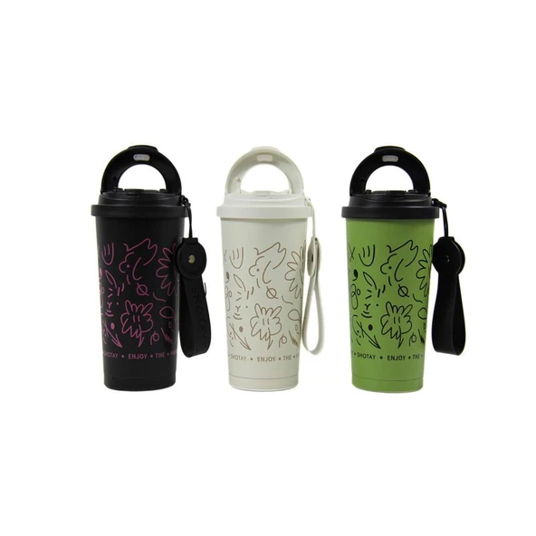 Shotay Termos Matara 550 Ml. Beyaz-St-8913 - Resim 3
