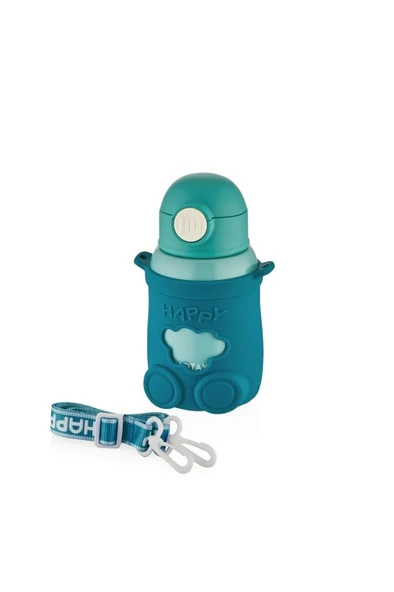 Shotay Happy Everyday Termos Matara 480 Ml. Yeşil ST-8816 ürün görseli 1