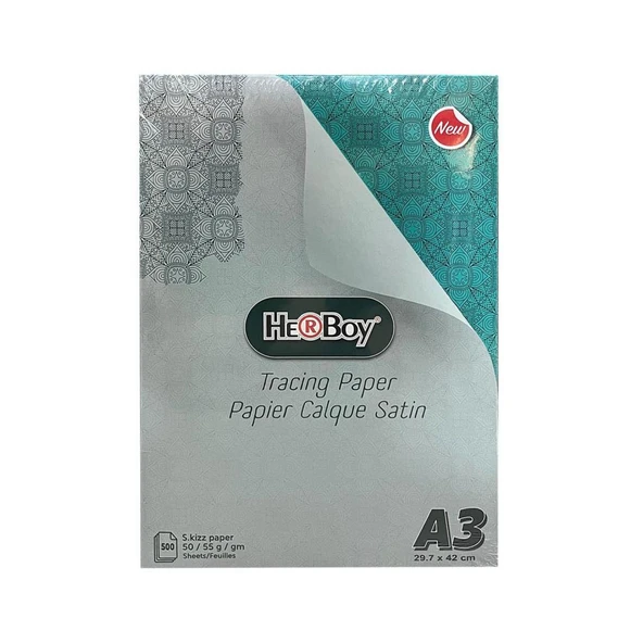 Herboy A3 Eskiz Kağıdı 50/55 Gram 500'Lü ürün görseli 1