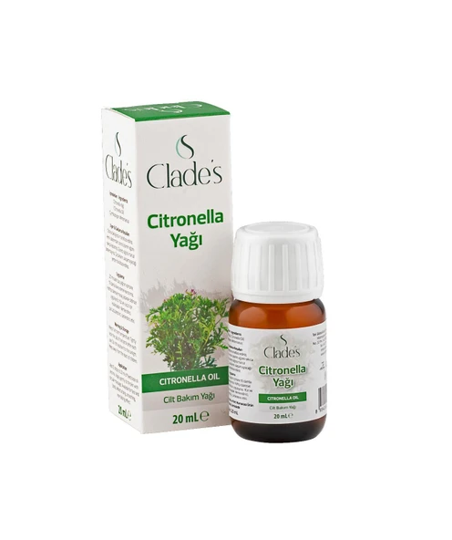 Clades Citronella Yağı 20 Ml ürün görseli 1