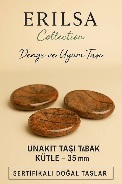 Sertifikalı Unakit Taşı Kase 35 mm - Doğal Denge ve Uyum Taşı ürün görseli 1
